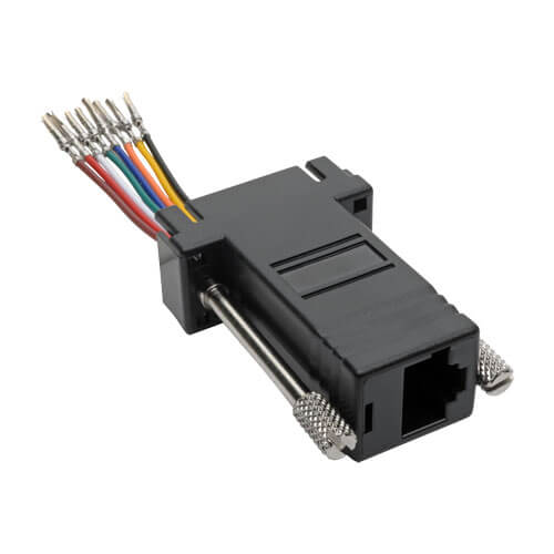 Tripp-Lite P440-89FF | DB9 to RJ45 Modular Serial Adapter (F/F), RS-232, RS-422, RS-485
