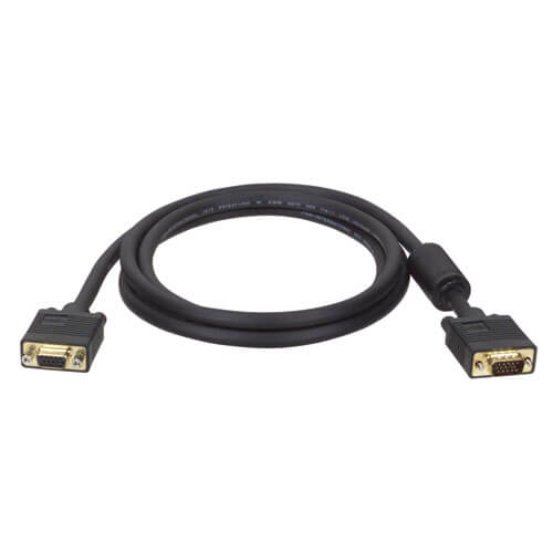 Tripp-Lite P500-006 | VGA High-Resolution RGB Coaxial Cable (HD15 M/F)), 6 ft. (1.83 m)