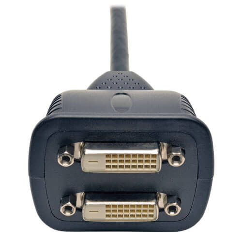 Tripp-Lite P564-001 | DVI Y Splitter Cable, Digital Monitors (DVI-D M to 2x F), 1 ft. (0.31 m)