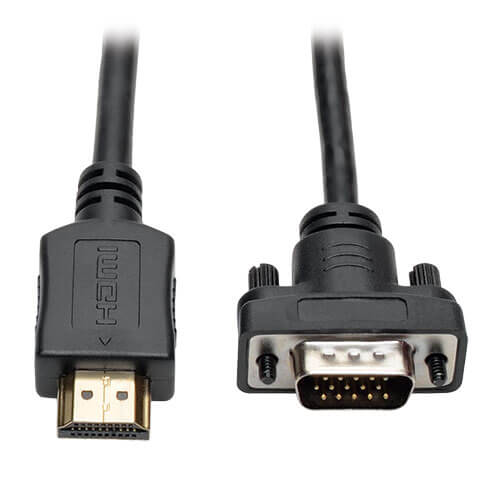 Tripp-Lite P566-015-VGA | HDMI to VGA Active Adapter Cable (HDMI to Low-Profile HD15 M/M), 15 ft. (4.6 m)