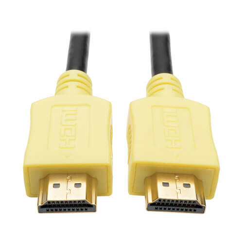 Tripp-Lite P568-003-YW | High-Speed HDMI Cable, Digital Video and Audio, UHD 4K (M/M), Yellow, 3 ft. (0.91 m)