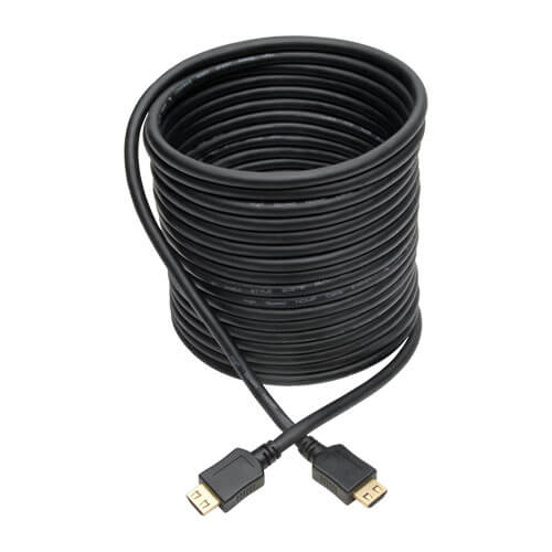 Tripp-Lite P568-025-BK-GRP | High-Speed HDMI Cable, Gripping Connectors (M/M), Black, 25 ft. (7.62 m)