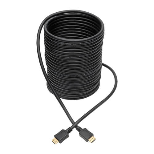 Tripp-Lite P568-035-BK-GRP | High-Speed HDMI Cable, Gripping Connectors (M/M), Black, 35 ft. (10.67 m)