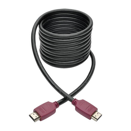 Tripp-Lite P569-010-CERT | 4K HDMI Cable with Ethernet (M/M) - 4K 60 Hz, Gripping Connectors, 10 ft.
