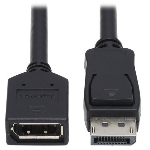 Tripp-Lite P579-006 | DisplayPort Extension Cable with Latch, 4K @ 60 Hz, HDCP 2.2 (M/F), 6 ft. (1.83 m)