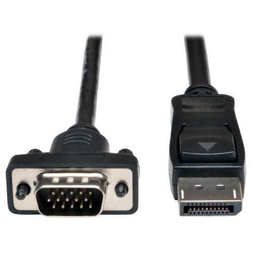 Tripp-Lite P581-003-VGA | DisplayPort to VGA Active Adapter Cable (DP with Latches to HD15 M/M), 3 ft. (0.9 m)