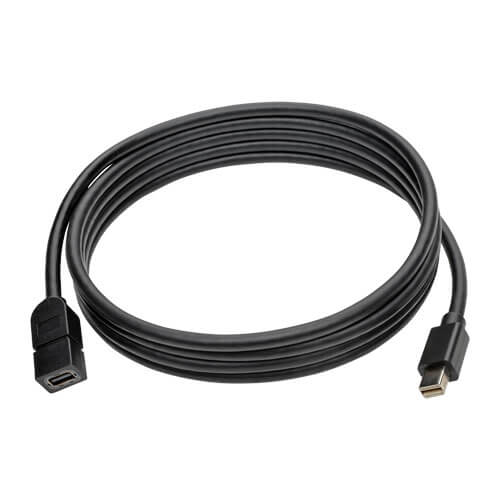 Tripp-Lite P585-006 | Mini DisplayPort Extension Cable, 4K @ 60 Hz, HDCP 2.2 (M/F), 6 ft. (1.83 m)
