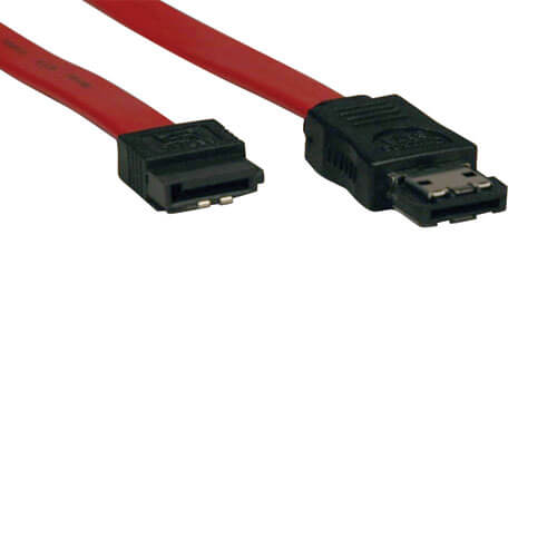 Tripp-Lite P952-18I | SATA to eSATA Transition Cable (7Pin/7Pin), 18-in. (45.72 cm)