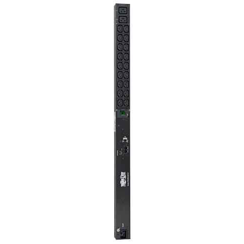 Tripp-Lite PDUMNV20HV2 | 3.2-3.8kW Single-Phase Monitored PDU, 200-240V Outlets (18-C13 & 2-C19), C20/L6-20P, 0U Vertical, 35.5 in., TAA