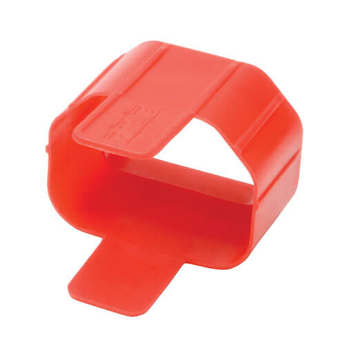 Tripp-Lite PLC13RD | Plug-Lock Inserts (C14 power cord to C13 outlet), Red, 100 pack