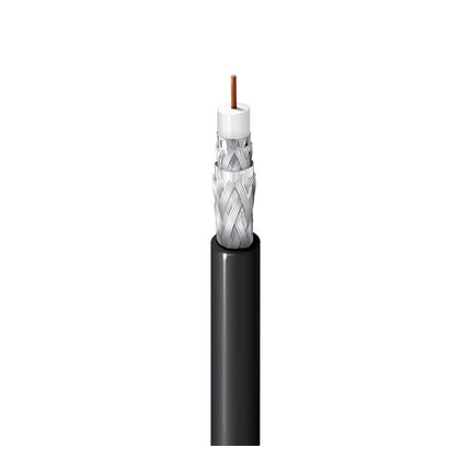 Belden 1617AP 0091000 | Broadband Coax, Series 11, 14 AWG Solid BCCS, Quad Shield, PVDF Jkt, CMP