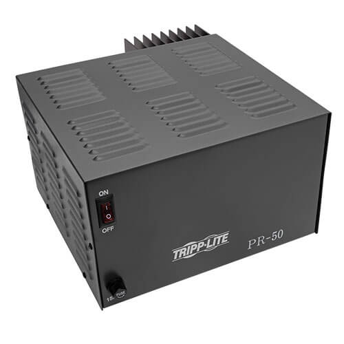 Tripp-Lite PR50 | TAA-Compliant 50-Amp DC Power Supply, 13.8VDC, Precision Regulated AC-to-DC Conversion