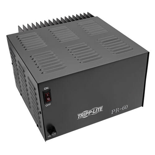 Tripp-Lite PR60 | TAA-Compliant 60-Amp DC Power Supply, 13.8VDC, Precision Regulated AC-to-DC Conversion