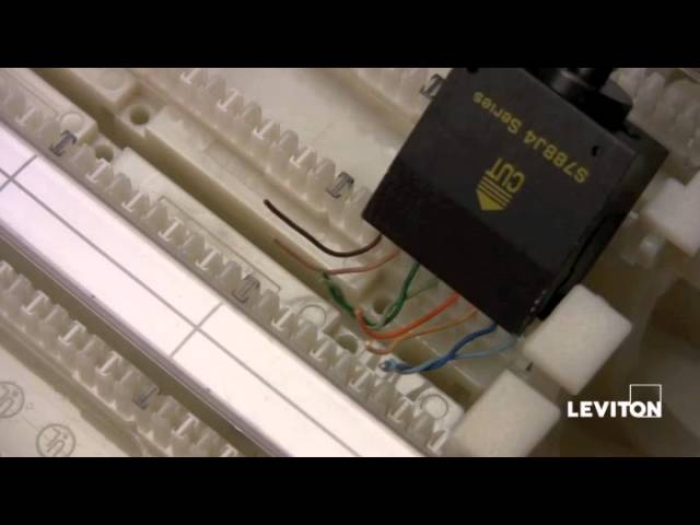 Leviton 41A10-HCM | Wall-Mount Horizontal Cord Manager with legs