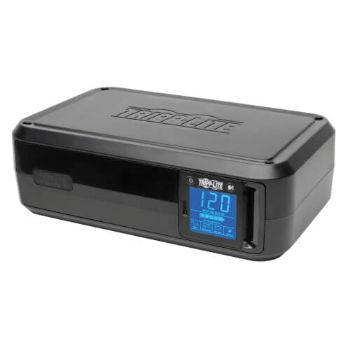 Tripp-Lite SMART1000LCDTAA | TAA-Compliant SmartPro LCD 120V 1000VA 500W Line-Interactive UPS, AVR, Tower, USB, TEL/DSL/Coax Protection, 8 Outlets