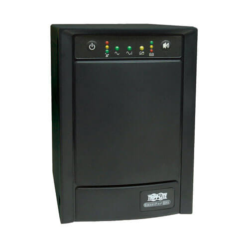Tripp-Lite SMART1050SLT | SmartPro 120V 1.05kVA 650W Line-Interactive Sine Wave UPS, Tower, Network Card Options, USB, DB9, 8 Outlets