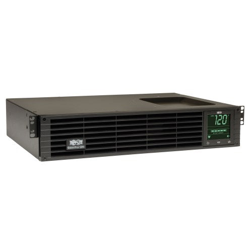 Tripp-Lite SMART1500RM2UN | SmartPro 120V 1.5kVA 1.35kW Line-Interactive Sine Wave UPS, 2U Rack/Tower, WEBCARDLX Network Interface, LCD, USB, 8 Outlets