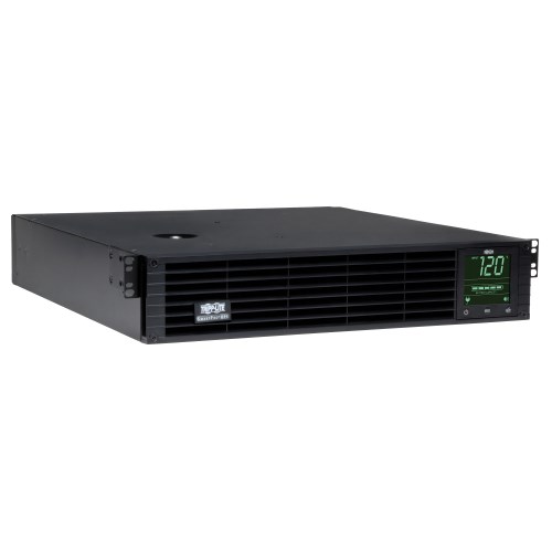 Tripp-Lite SMART2200RMXLN | SmartPro 120V 2.2kVA 1.92kW Line-Interactive Sine Wave UPS, 2U Rack/Tower, Extended Run, Pre-Installed WEBCARDLX Network Interface, LCD Display, USB, DB9 Serial