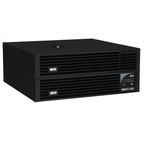 Tripp-Lite SMART3000CRMXL | SmartPro 120V 3kVA 2.88kW Line-Interactive Sine Wave UPS, 4U Short Depth, Extended Run, Network Card Options, USB, DB9
