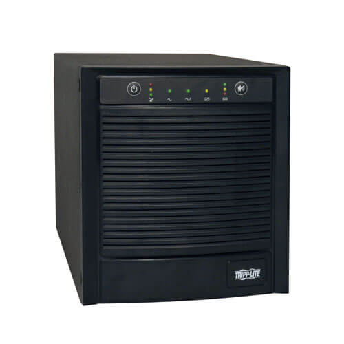 Tripp-Lite SMART3000SLT | SmartPro 120V 3kVA 2.25kW Line-Interactive Sine Wave UPS, Tower, Network Card Options, USB, DB9 Serial