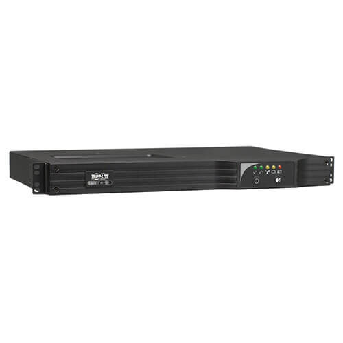 Tripp-Lite SMART500RT1UTAA | TAA-Compliant SmartPro 120V 500VA 300W Line-Interactive UPS, 1U Rack/Tower, Network Card Options, USB, DB9 Serial