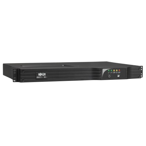 Tripp-Lite SMART750RM1U | SmartPro 120V 750VA 600W Line-Interactive Sine Wave UPS, 1U Rackmount, Network Management Card Options, USB, DB9 Serial