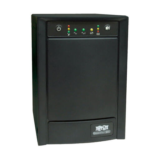Tripp-Lite SMART750XLA | SmartPro 120V 750VA 500W Line-Interactive Sine Wave UPS, Tower, Extended Run, Network Card Options, USB, DB9 Serial