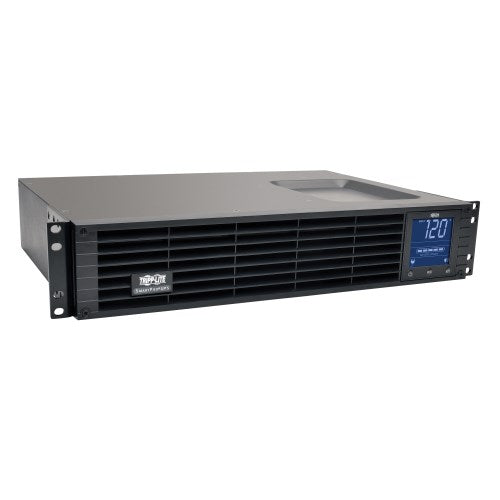 Tripp-Lite SMC10002URM | SmartPro 120V 1kVA 700W Line-Interactive Sine Wave UPS, 2U Rack/Tower, LCD, USB, DB9, 6 Outlets