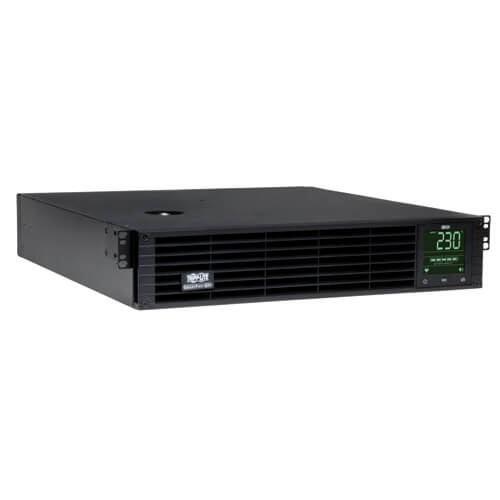 Tripp-Lite SMX3000XLRT2UA | SmartPro 230V 3kVA 2.7kW Line-Interactive Sine Wave UPS, 2U, Extended Run, Network Card Options, LCD, USB, DB9