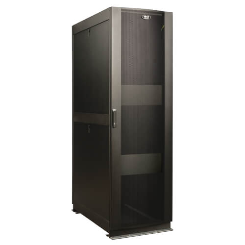 Tripp-Lite SR42UBZ4 | 42U SmartRack Seismic-Certified Standard-Depth Rack Enclosure Cabinet with doors & side panels