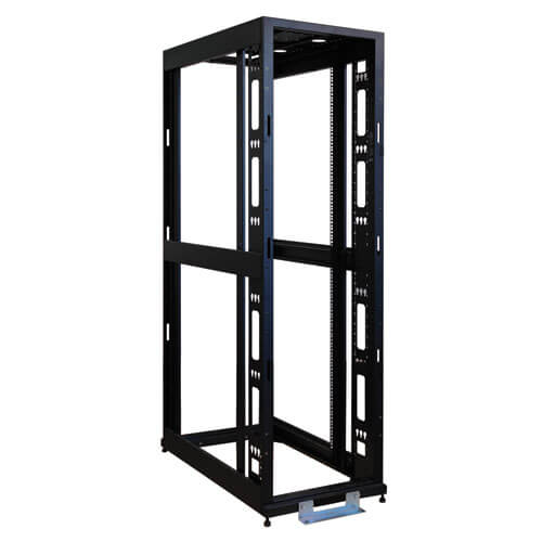 Tripp-Lite SR48UBEXPND | SmartRack 48U Standard-Depth 4-Post Premium Open Frame Rack with No Sides or Doors