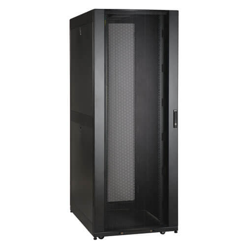 Tripp-Lite SR48UBWDSP1 | 48U SmartRack Wide Standard-Depth Rack Enclosure Cabinet with doors, side panels & shock pallet packaging
