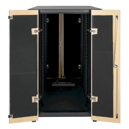 Tripp-Lite SRQ24U | SmartRack 24U Sound Proof Half-Height Rack Enclosure