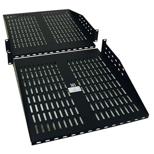Tripp-Lite SRSHELF2PX2 | SmartRack 2U Cantilever Double-sided Fixed Shelf (60 lbs / 27.2 kgs capacity each side; 36 in./914 mm depth)