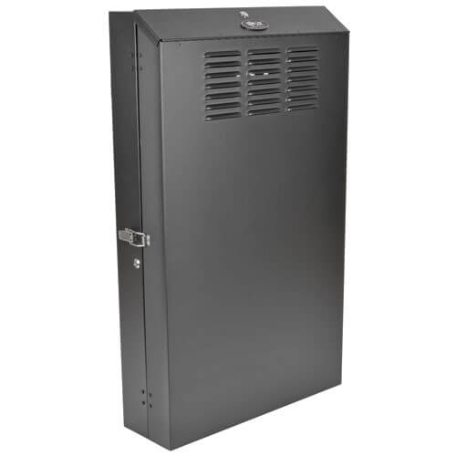 Tripp-Lite SRWF4U36 | SmartRack 4U Low-Profile Vertical-Mount Server-Depth Wall-Mount Rack Enclosure Cabinet