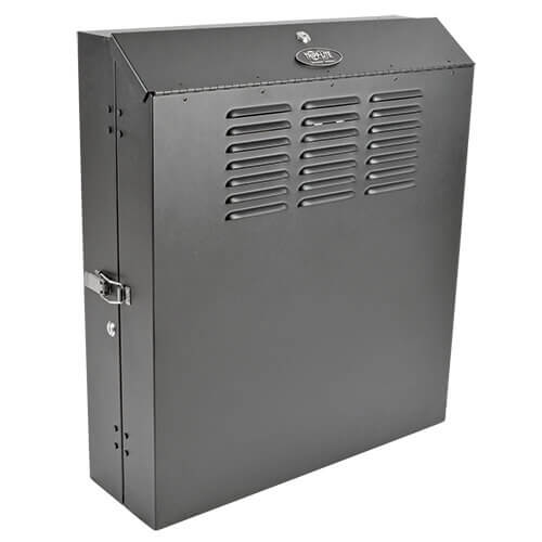 Tripp-Lite SRWF6U | SmartRack 6U Low-Profile Vertical-Mount Switch-Depth Wall-Mount Rack Enclosure Cabinet