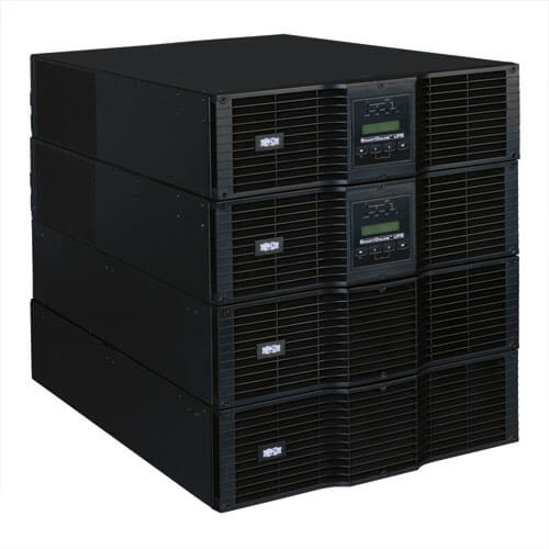 Tripp-Lite SU16KRT | SmartOnline 208/240V 16kVA 14.4kW Double-Conversion UPS, N+1, 12U, Network Card Options, USB, DB9, Bypass, L6-30R, C19