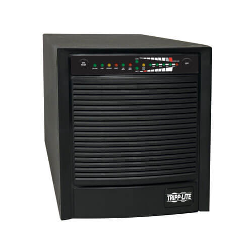 Tripp-Lite SU2200XLA | SmartOnline 120V 2.2kVA 1.6kW Double-Conversion UPS, Tower, Extended Run, Network Card Options, USB, DB9