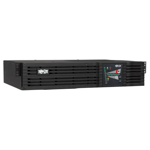 Tripp-Lite SU750RTXL2U | SmartOnline 120V 750VA 600W Double-Conversion UPS, 2U Rack/Tower, Extended Run, Network Card Options, USB, DB9 Serial