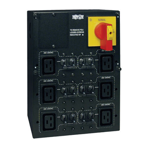 Tripp-Lite SUPDMB710IEC | Detachable PDU option with IEC output connections for compatible SmartOnline UPS Systems