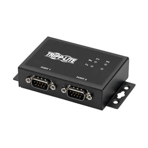 Tripp-Lite U208-002-IND | 2-Port RS-422/RS-485 USB to Serial FTDI Adapter with COM Retention (USB-B to DB9 F/M)