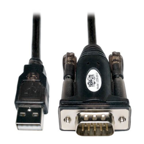 Tripp-Lite U209-000-R | USB-A to RS232 (DB9) Serial Adapter Cable - (M/M), 5 ft. (1.52 m)