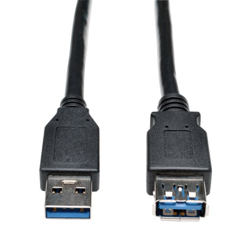 Tripp-Lite U324-006-BK | USB 3.0 SuperSpeed Extension Cable (AA M/F) Black, 6 ft. (1.83 m)
