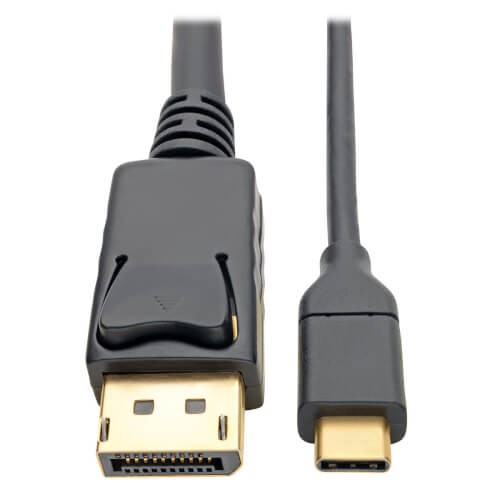 Tripp-Lite U444-006-DP | USB-C to DisplayPort Active Adapter Cable (M/M), 4K 60 Hz, 6 ft. (1.8 m)