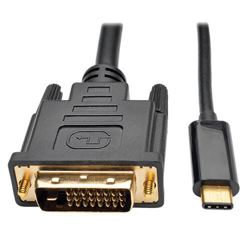 Tripp-Lite U444-016-D | USB-C to DVI Active Adapter Cable (M/M), Black, 16 ft. (4.9 m)