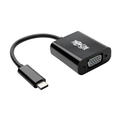 Tripp-Lite U444-06N-VB-AM | USB-C to VGA Adapter with Alternate Mode - DP 1.2, Black
