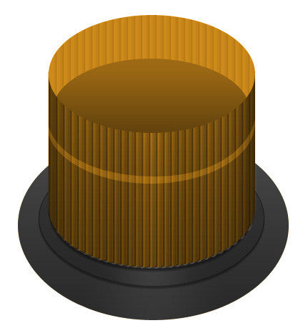 Wheelock AC-MAX-A | Amber AC MAX Strobe 120 VAC Double Flash