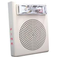 Wheelock E50H-24MCWH-FW | White E50H Series High FIdelity Wall Mount Speaker Strobe 135/185