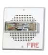 Wheelock ET70-24MCWH-NW | White Wall Mount Speaker Strobe, 24 VCD 135/185CD, No Lettering