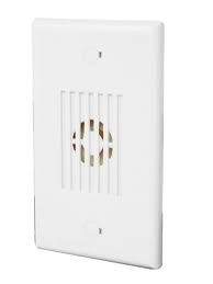 Wheelock MIZ-24S-W | 24VDC Mini Horn, Continuous/Temporal (White)